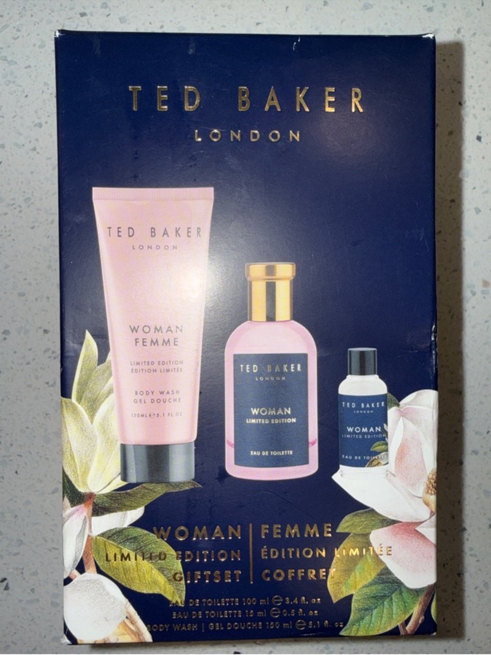 Ted Baker Woman Femme Limited Edition 3 Piece Set